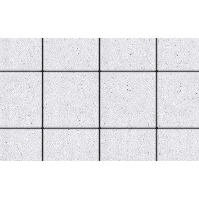 Плитка тротуарная Квадрум Б.6.К.6 Стоунмикс белый 400х400х60 мм